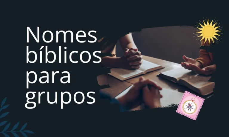 nomes bíblicos para grupos