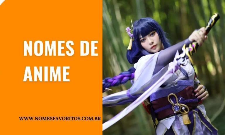 nomes de anime