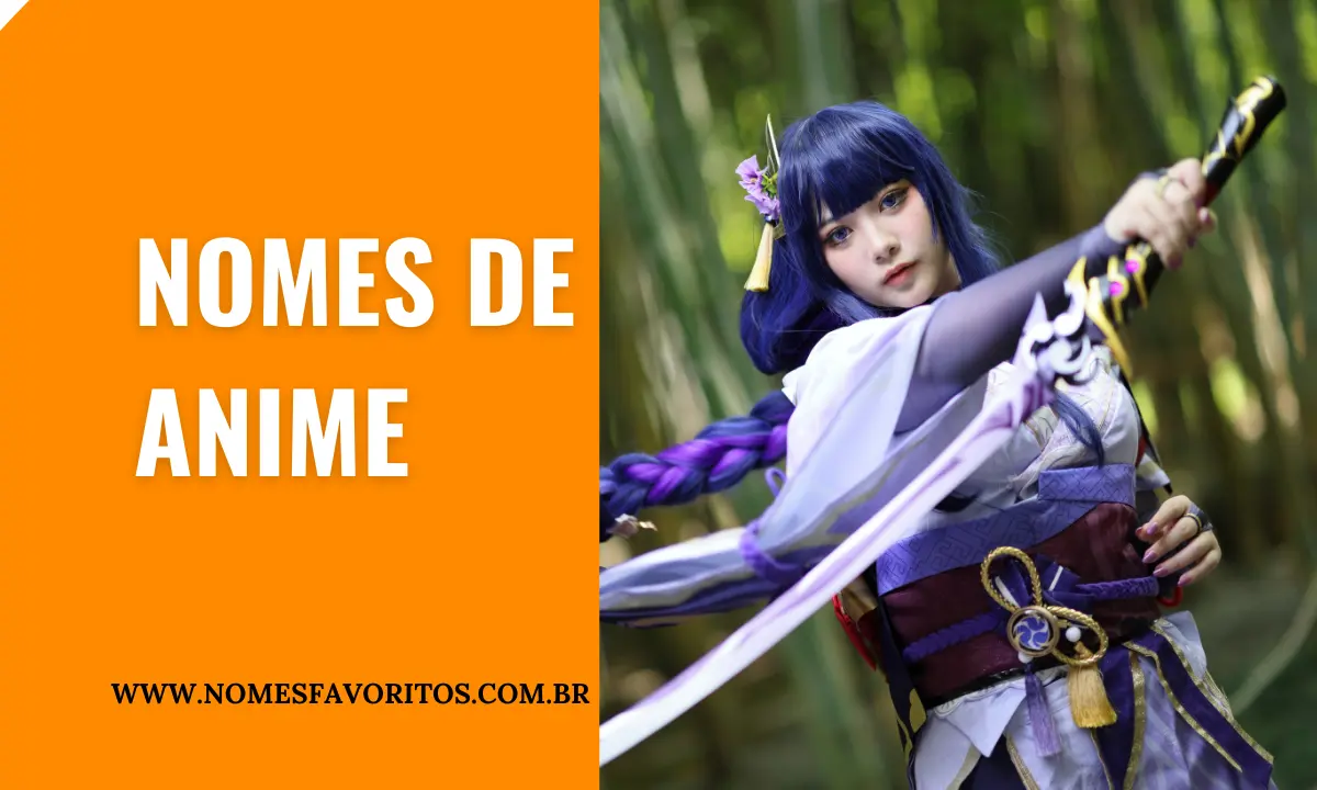 200 nomes de anime para meninos e meninas e seus significados