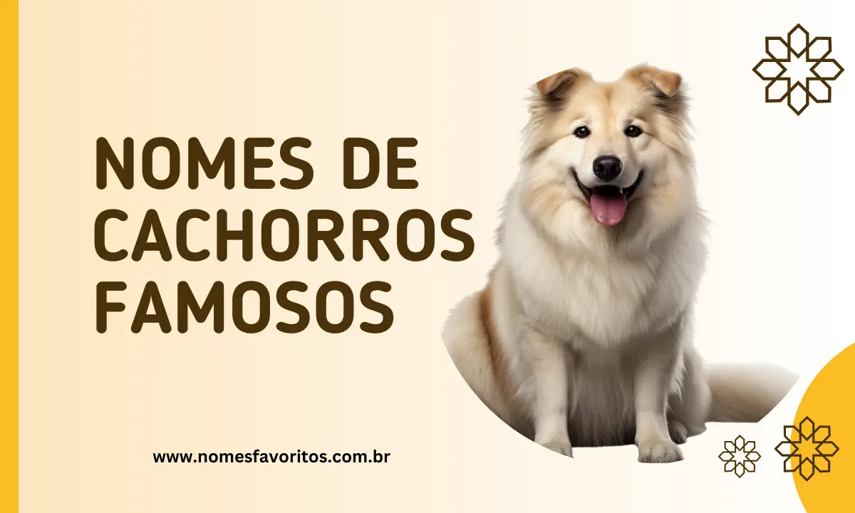 nomes de cachorros famosos