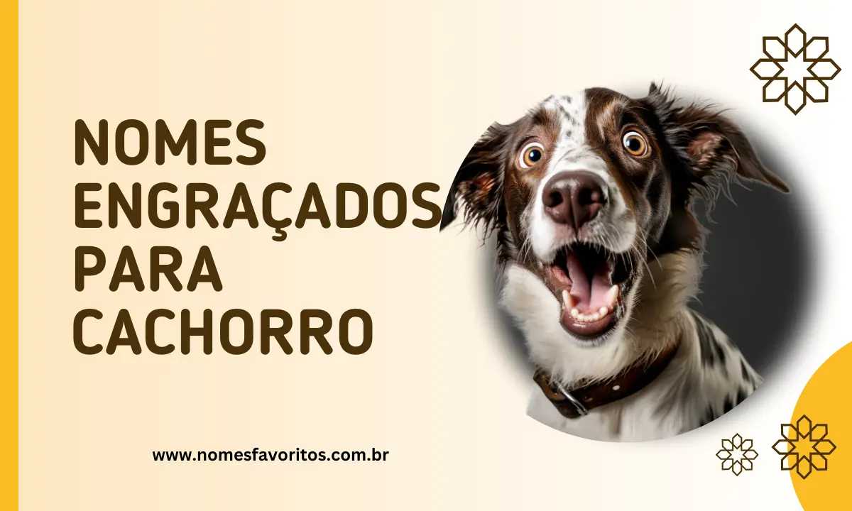nomes engraçados para cachorro