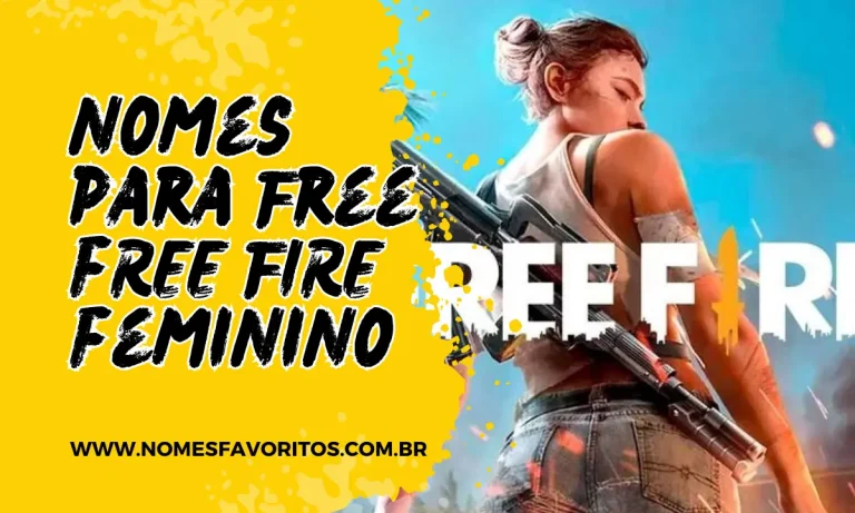nomes para free fire feminino