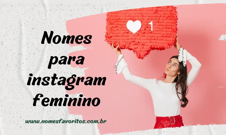 nomes para instagram feminino