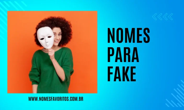 nomes para fake