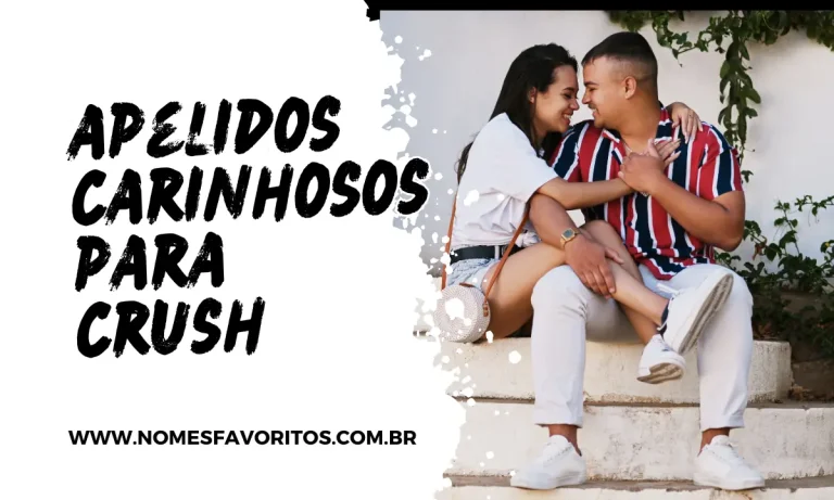 apelidos carinhosos para crush