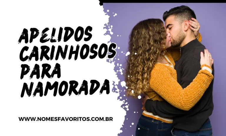 apelidos carinhosos para namorada