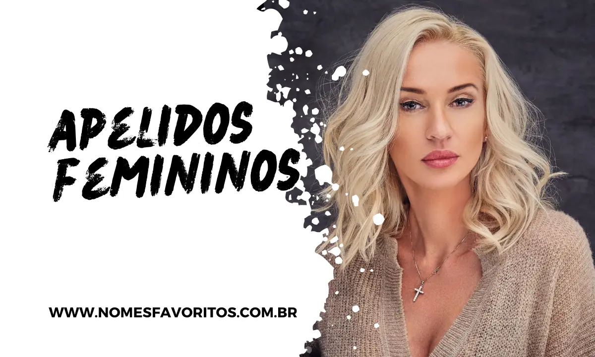 apelidos femininos