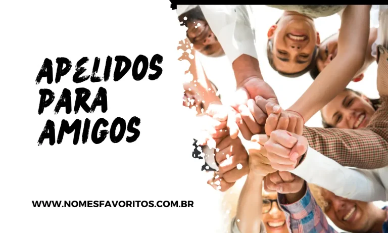 apelidos para amigos