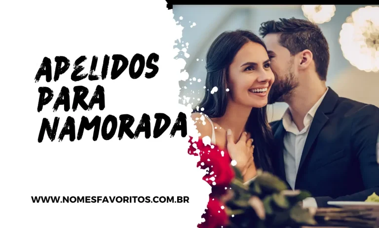 apelidos para namorada