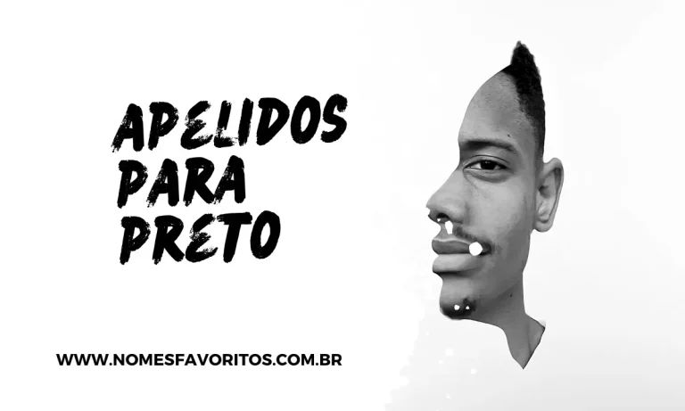 apelidos para preto