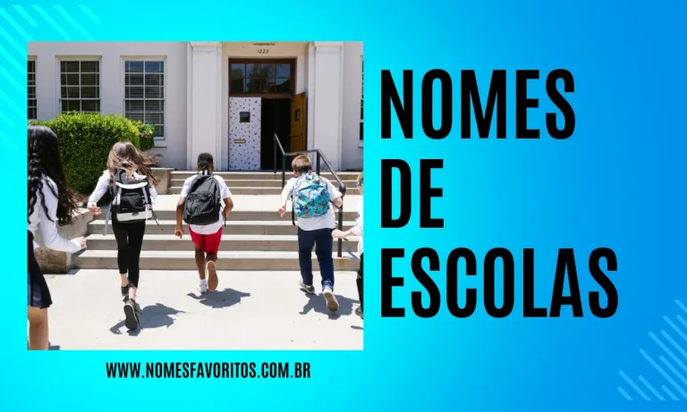 nomes de escolas