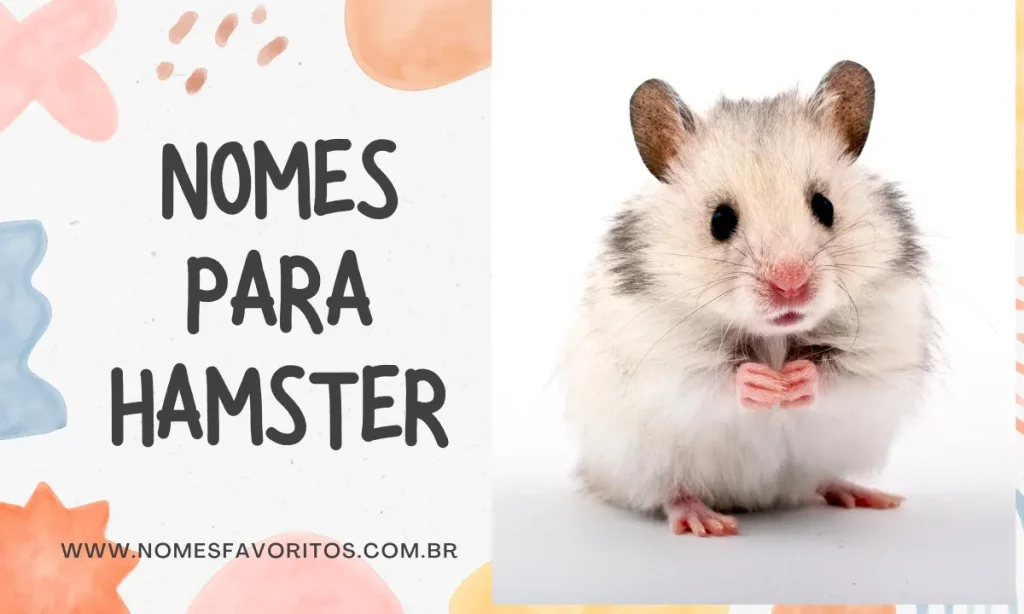 nomes para hamster