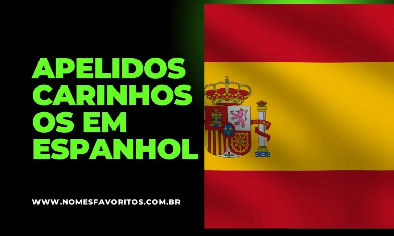 apelidos carinhosos em espanhol