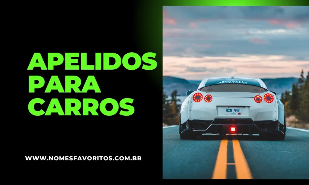 apelidos para carros