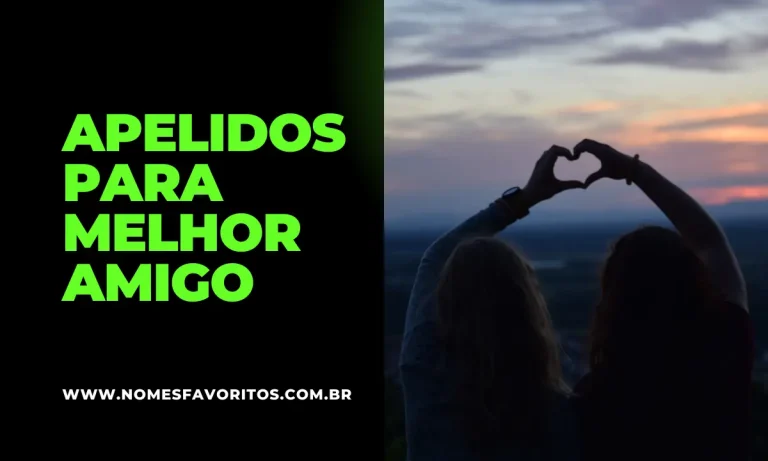 apelidos para melhor amigo