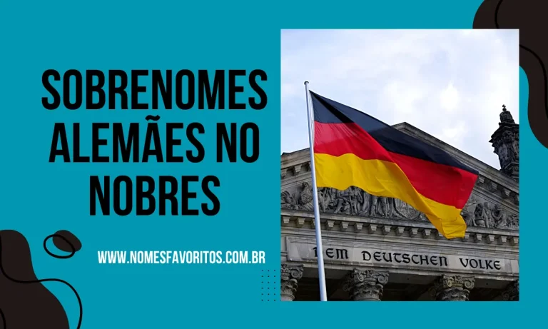 Sobrenomes alemães nobres