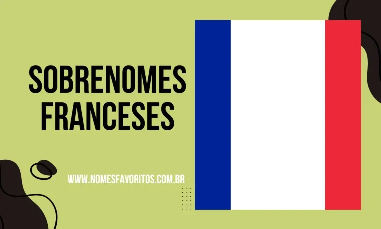 sobrenomes franceses