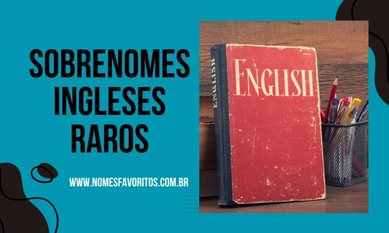sobrenomes ingleses raros