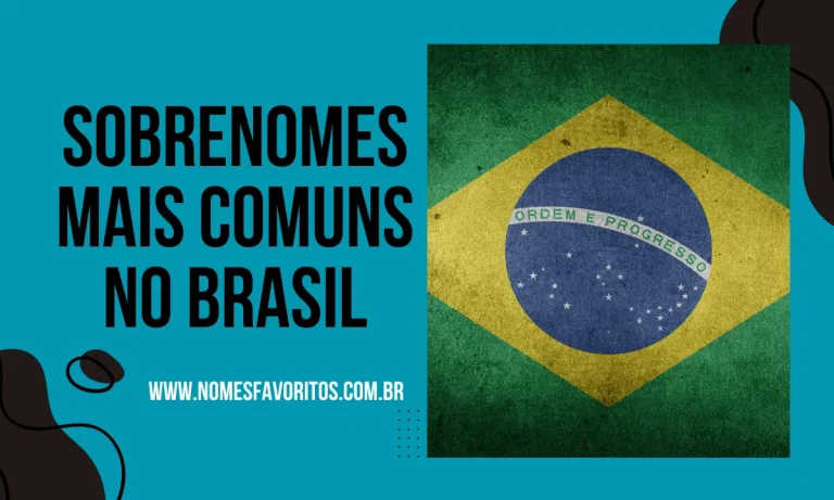 sobrenomes mais comuns no brasil