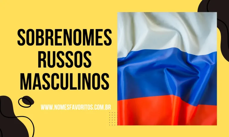 sobrenomes russos masculinos