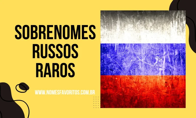sobrenomes russos raros