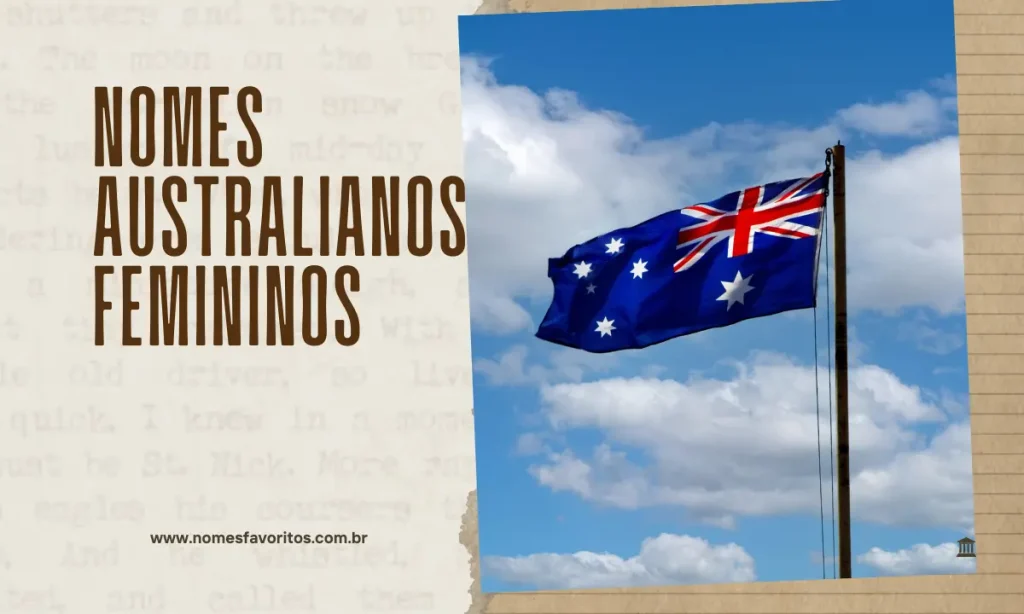 nomes australianos femininos