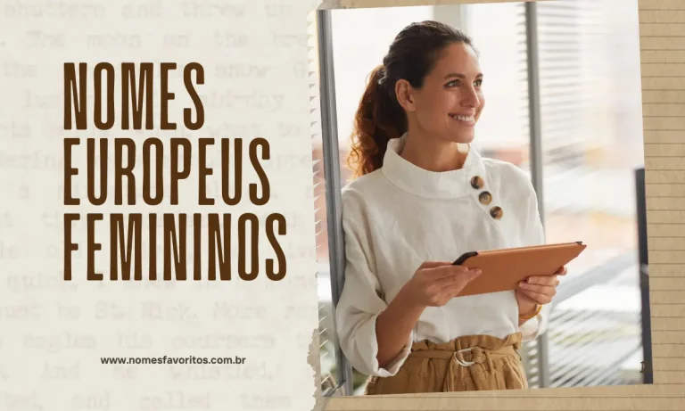 nomes europeus femininos