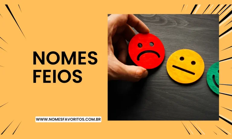 nomes feios