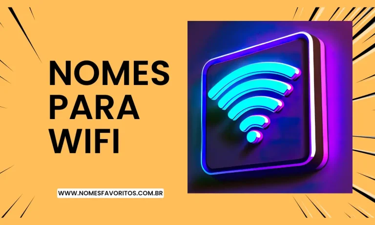 nomes para wifi