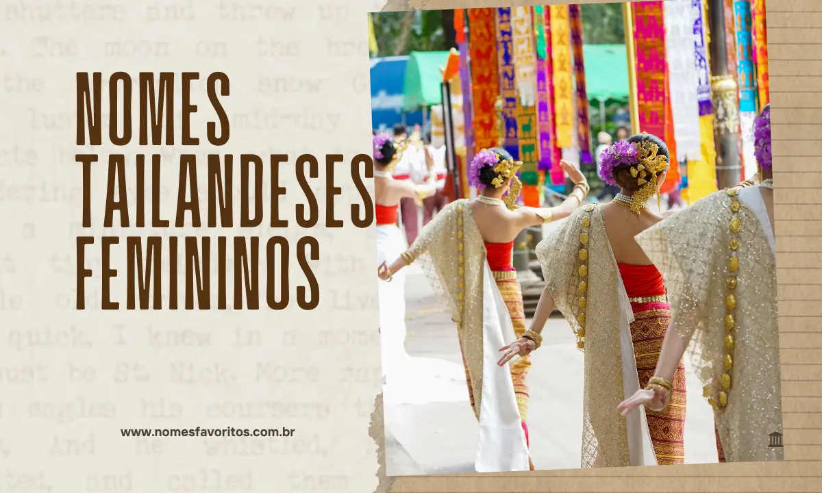 nomes tailandeses femininos
