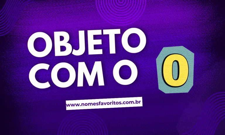 objeto com o